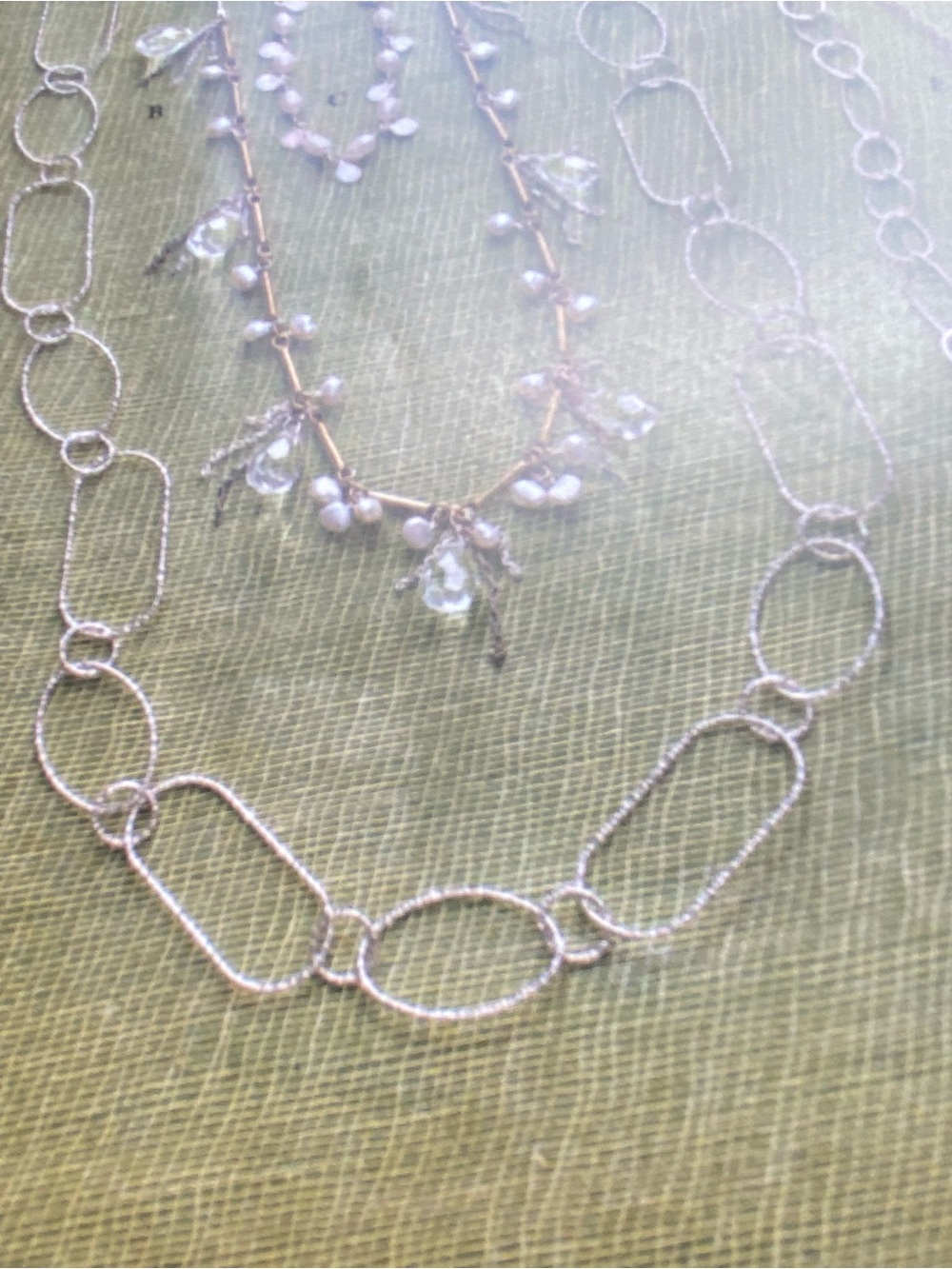 Silpada “Lasting Impression” Sterling Silver Linked Necklace 36” inches N2731 - Picture 8 of 9